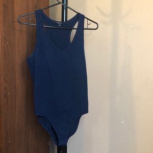 Navy Blue Bodysuit